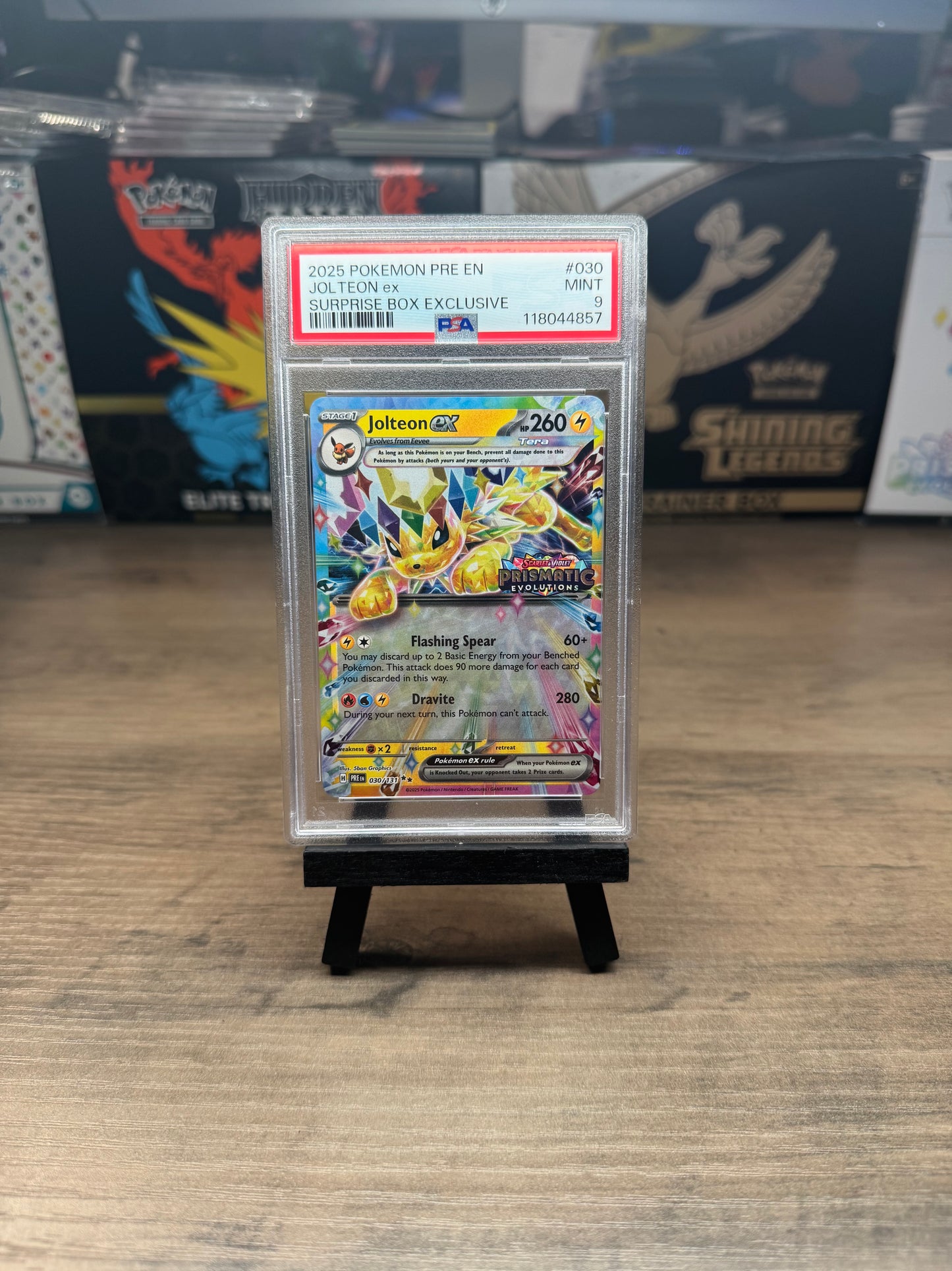 PSA 9 Jolteon Stamped Promo