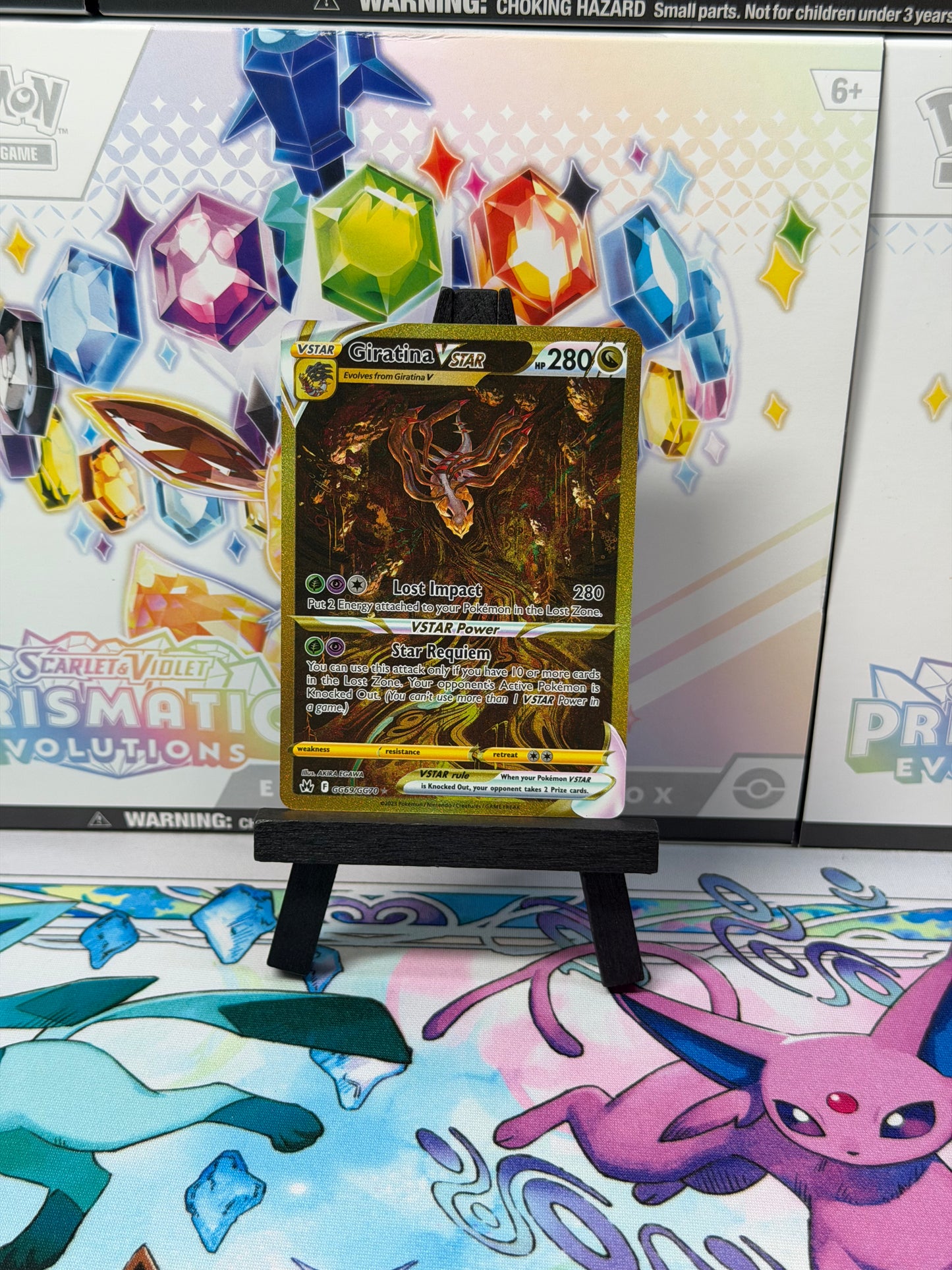Gold Giratina VSTAR