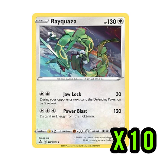 10 Rayquaza Sea & Sky Bundle Limit 1